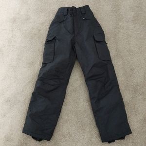 Black winter pants